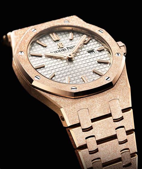 audemars piguet frosted gold release date|Audemars Piguet white gold.